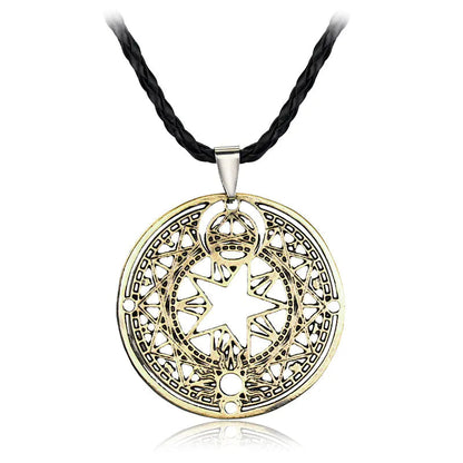 Magic Circle Pendant Necklace Sorceress Sanctuary