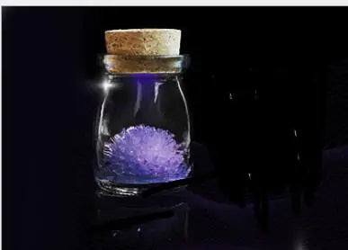 Wishing Elf Crystal Bottle