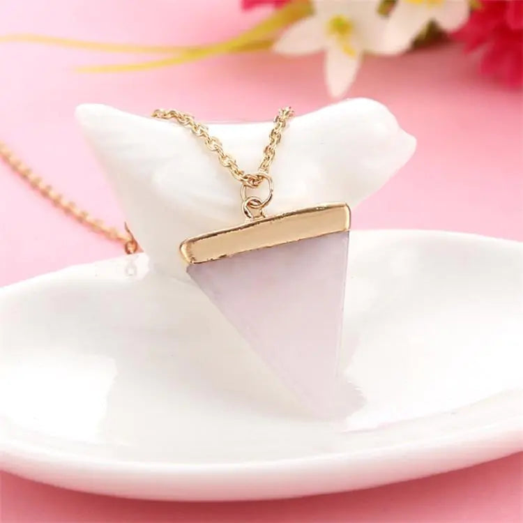 Arcane Triad Crystal Necklace