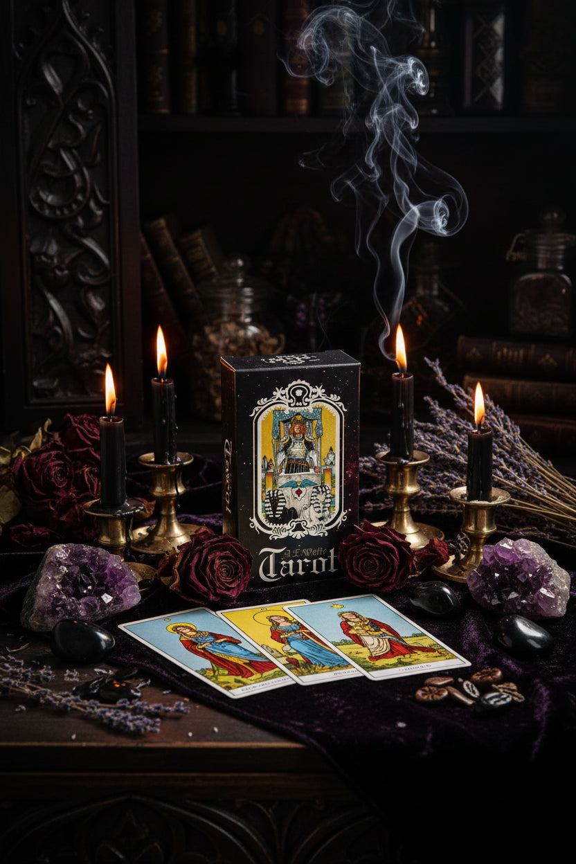 English Tarot Cards for Gaming and Divination Sorceress Sanctuary