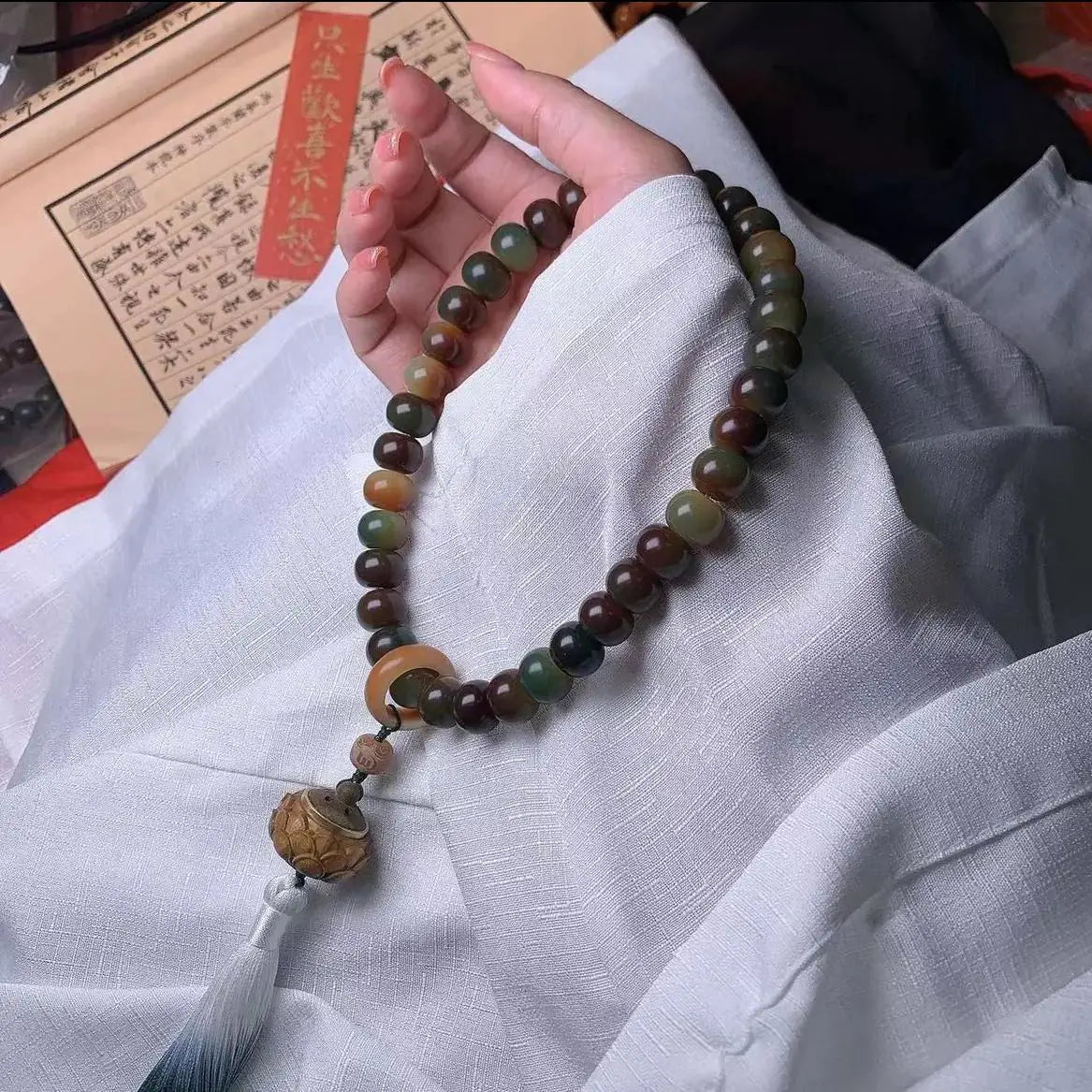 Peace Incense Bag with Bracelet