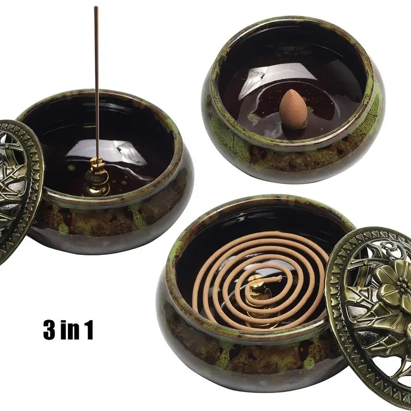 Ceramic Incense Holder Sorceress Sanctuary