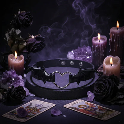 Vampire Choker - Sorceress Sanctuary Black-Necklace-Black-Bracelet-Pink-Necklace-Pink-Bracelet