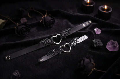 Vampire Choker - Sorceress Sanctuary Black-Necklace-Black-Bracelet-Pink-Necklace-Pink-Bracelet