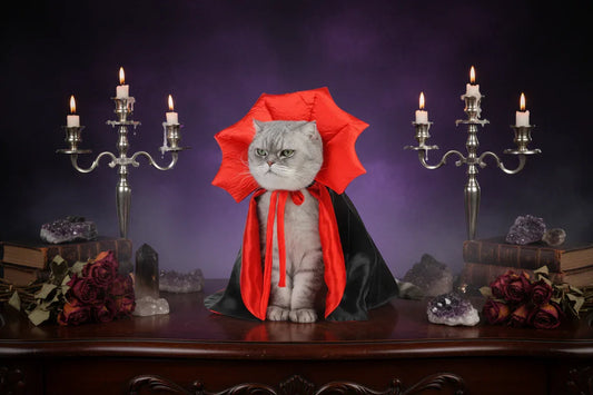 Vampire Pet Cape - Sorceress Sanctuary Black / One size