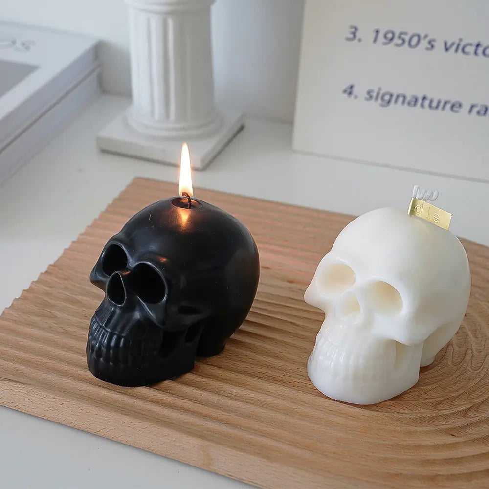 Cursed Skull Candle