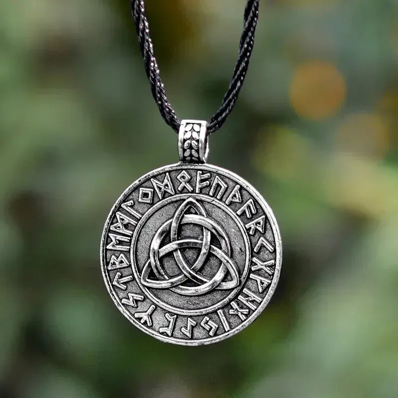 Viking Amulet Pendant - Sorceress Sanctuary Bronze-Silver