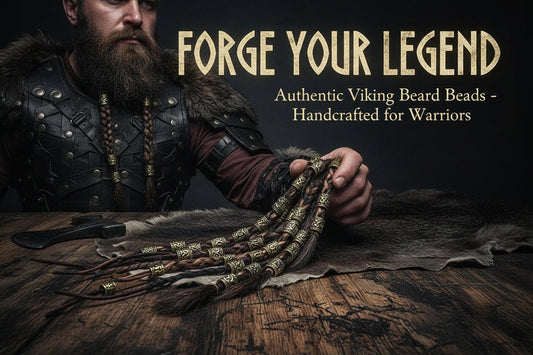 Viking Beard Beads - Sorceress Sanctuary 24pcs Silver