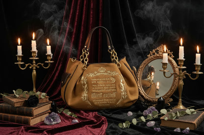 Vintage Fantasy Bag - Sorceress Sanctuary Brown-Pink