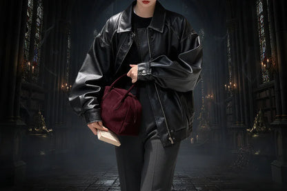 Vintage Leather Coat - Sorceress Sanctuary brown / S-brown / M-brown / L-brown / XL-Black / S