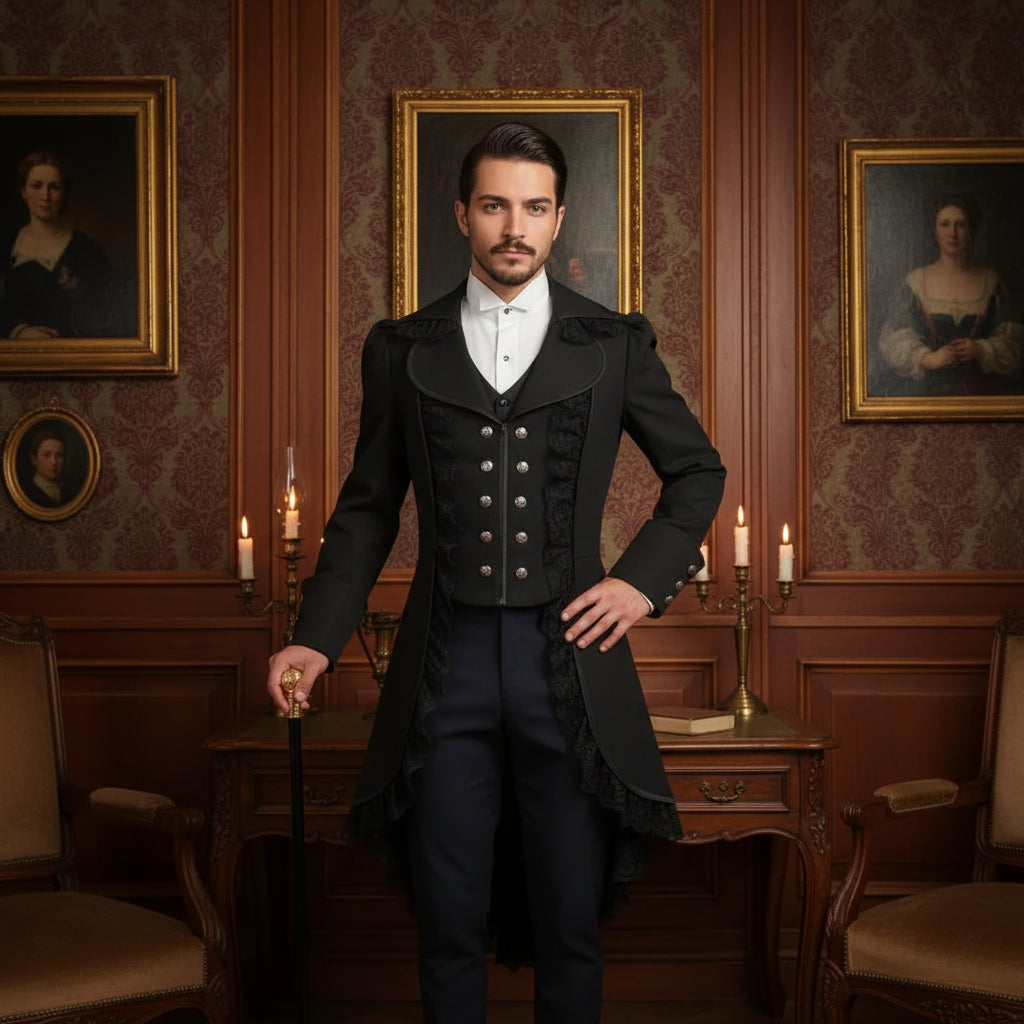 Vintage Tuxedo Jacket - Sorceress Sanctuary Black / S-Black / M-Black / L-Black / XL-Black / 2XL