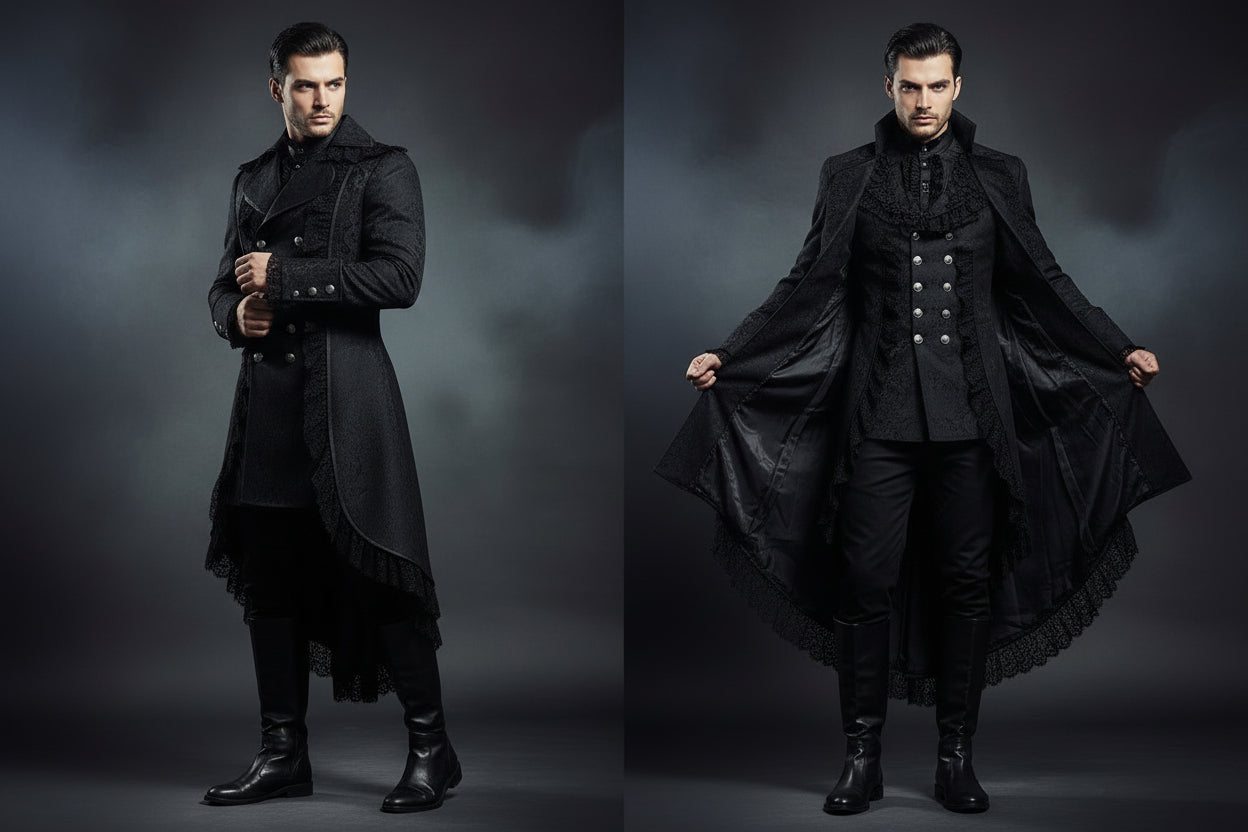 Vintage Tuxedo Jacket - Sorceress Sanctuary Black / S-Black / M-Black / L-Black / XL-Black / 2XL