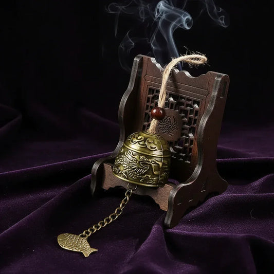 Vintage Witch Bell - Sorceress Sanctuary Carp-Dragon