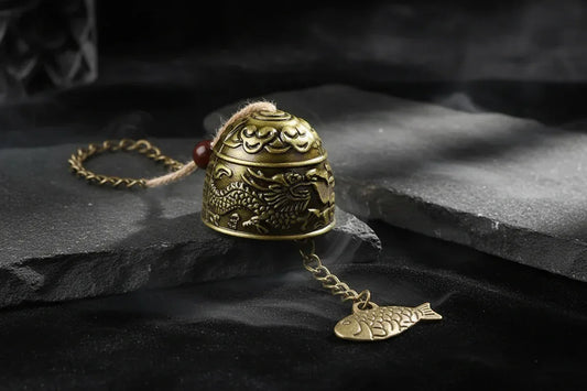 Vintage Witch Bell - Sorceress Sanctuary Carp-Dragon