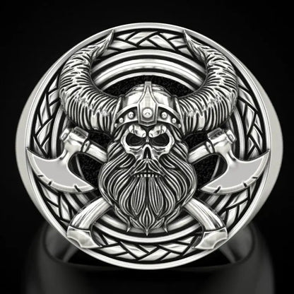 Viking Skull Ring