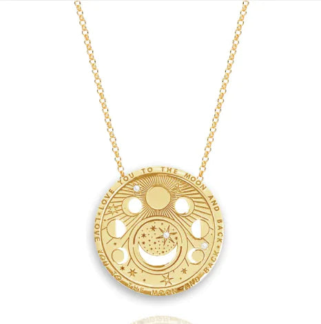 Tarot Stainless Steel Pendant Necklace Sorceress Sanctuary