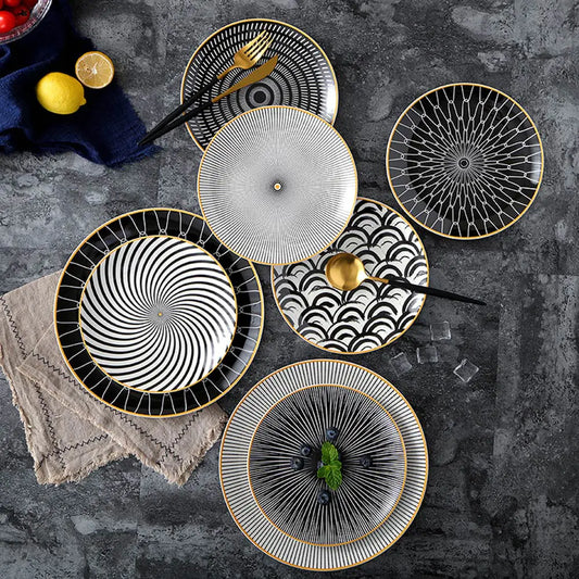 Nordic Ceramic Dishes Set