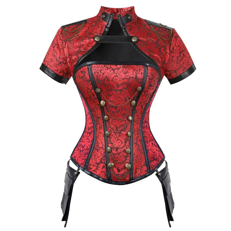 Gothic 4-Piece Corset Set