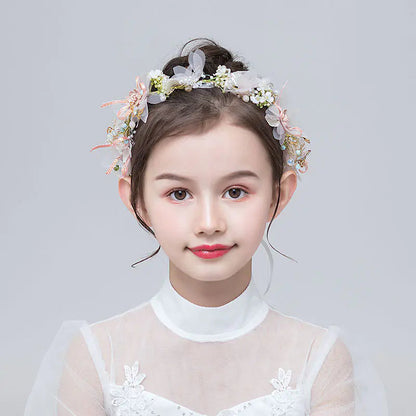 Forest Flower Fairy Wreath for Children Sorceress Sanctuary