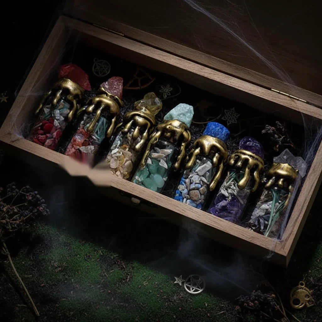 Wishing Bottles - Sorceress Sanctuary 10 To11cm Random Style-7 To8cm Random Style-7 To8cm7 Sets