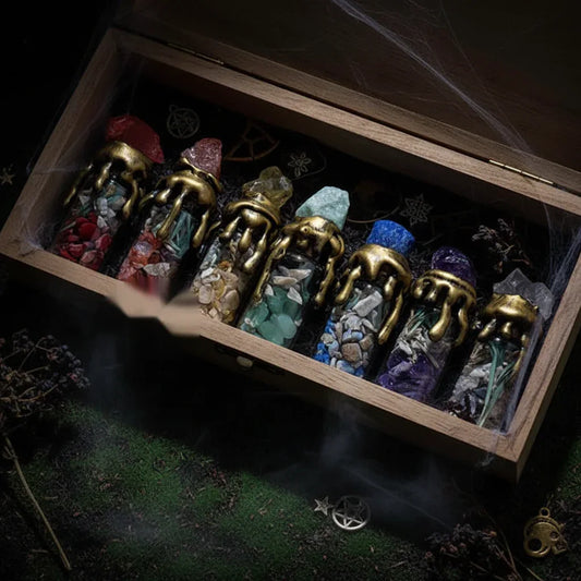 Wishing Bottles - Sorceress Sanctuary 10 To11cm Random Style-7 To8cm Random Style-7 To8cm7 Sets