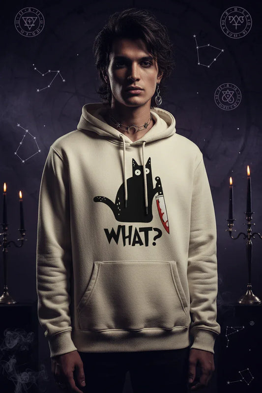 Witch Cat Hoodie - Sorceress Sanctuary Dark blue / S-Dark blue / M-Dark blue / L-Dark blue / XL-Dark blue / 2XL