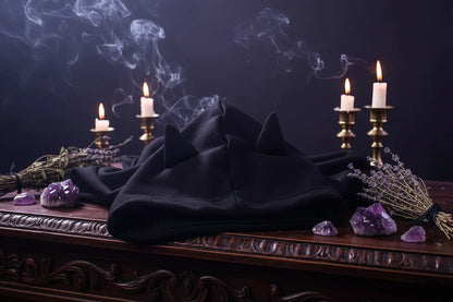 Witch Cat Hoodie - Sorceress Sanctuary A / S-A / M-A / L-A / XL