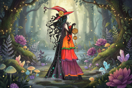 Witch Garden Sign - Sorceress Sanctuary 30X17.8cm-39X21.5cm