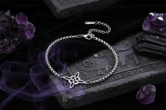 Witch Knot Bracelet - Sorceress Sanctuary Gold-Steel