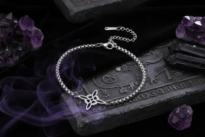 Witch Knot Bracelet - Sorceress Sanctuary Gold-Steel