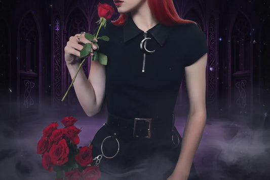 Witch Moon Dress - Sorceress Sanctuary Black / S-Black / M