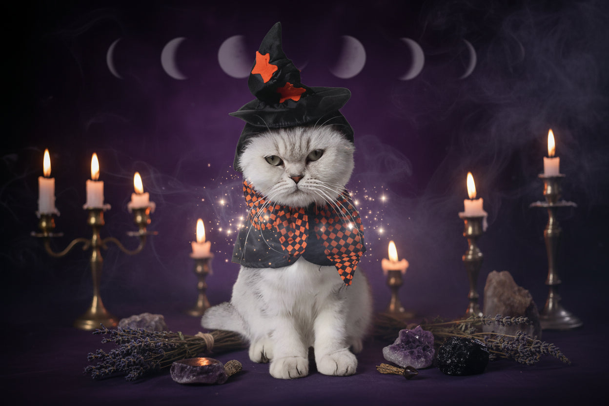 Witch Pet Costume - Sorceress Sanctuary S-M