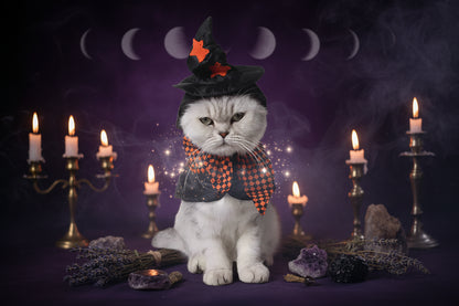Witch Pet Costume - Sorceress Sanctuary S-M