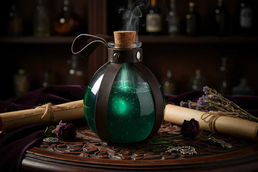 Witch Potion Bottle & Holster - Sorceress Sanctuary n/a