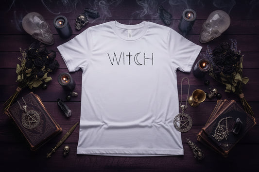 Witch Tee - Sorceress Sanctuary Grey / S-Grey / M-Grey / L-Grey / XL-Grey / XXL