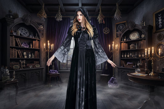 Witch Vampire Dress - Sorceress Sanctuary Clothing / S-Clothing / M-Clothing / L-Clothing / XL-Clothing / XXL