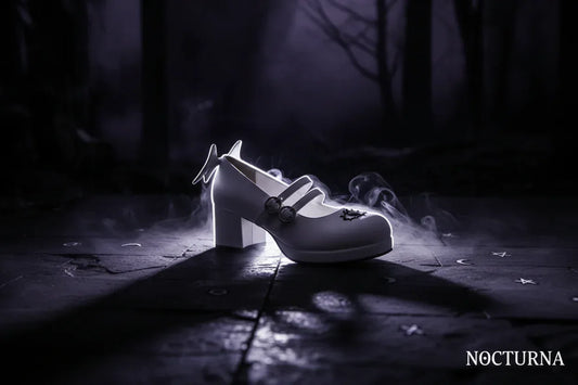 Witch Wing Heels - Sorceress Sanctuary Black / 34