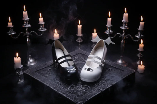 Witch Wing Heels - Sorceress Sanctuary Black / 34
