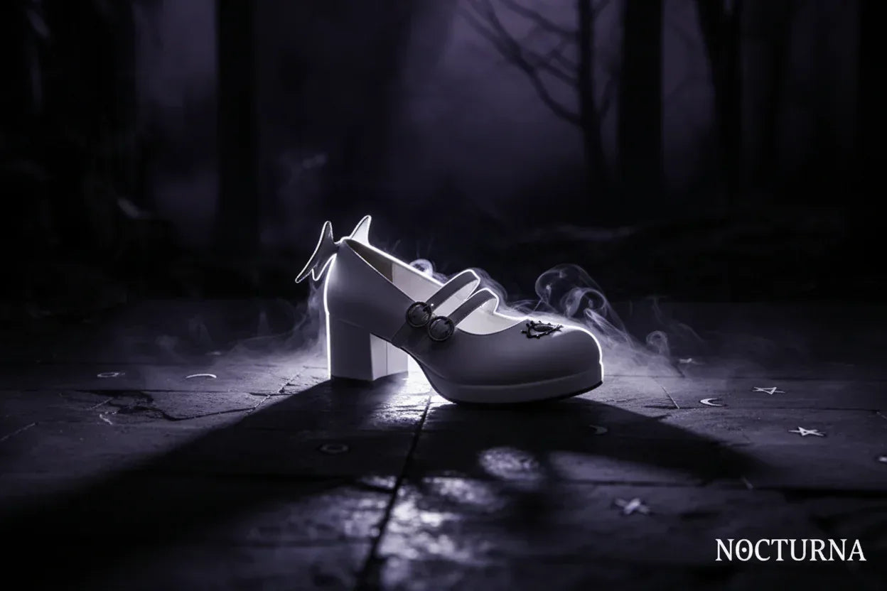 Witch Wing Heels - Sorceress Sanctuary Black / 34