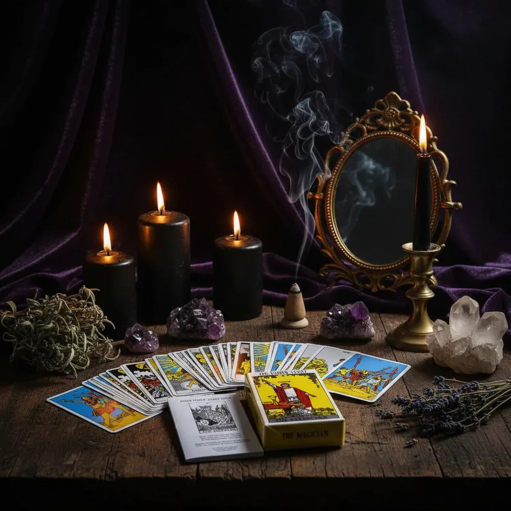 Witches Tarot Cards - Sorceress Sanctuary C-A-D-B