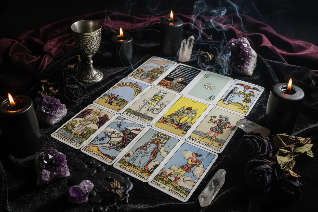 Witches Tarot Cards - Sorceress Sanctuary C-A-D-B