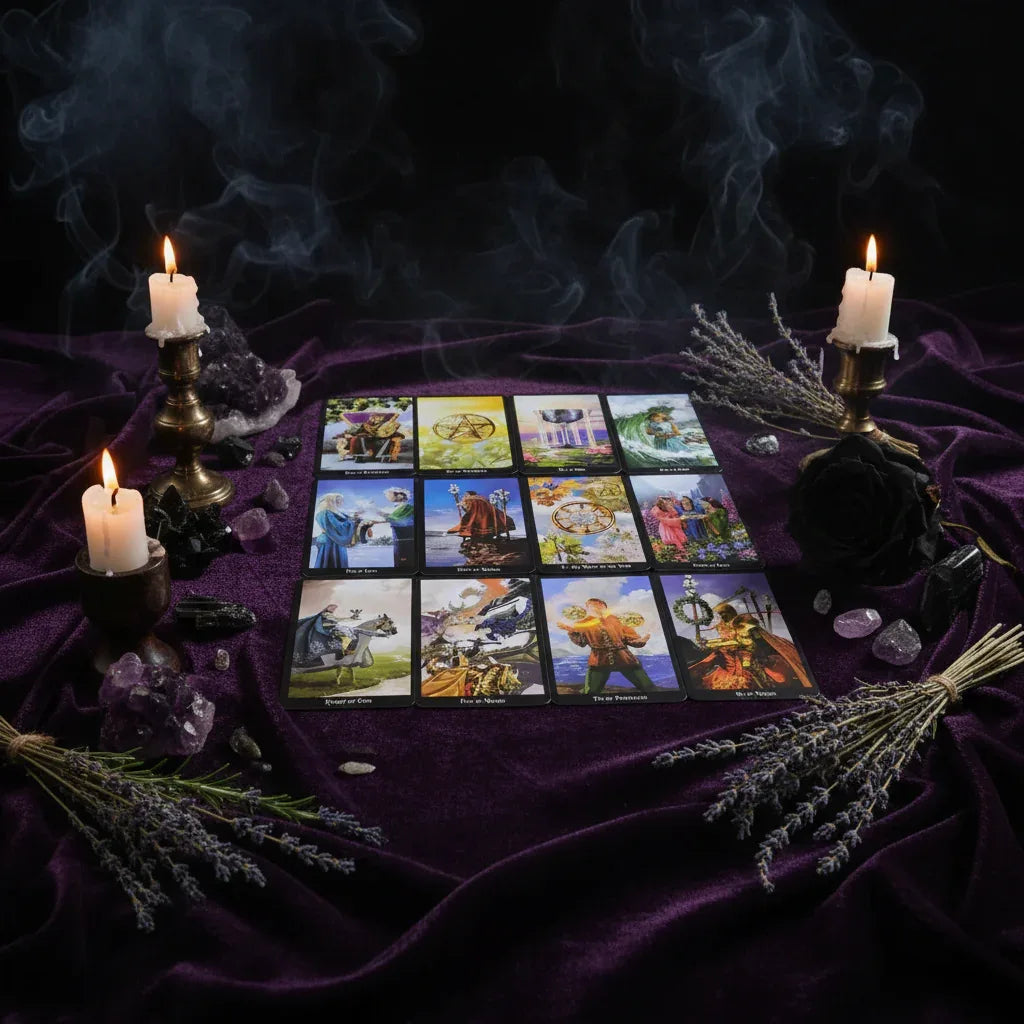 Witches Tarot Cards - Sorceress Sanctuary C-A-D-B