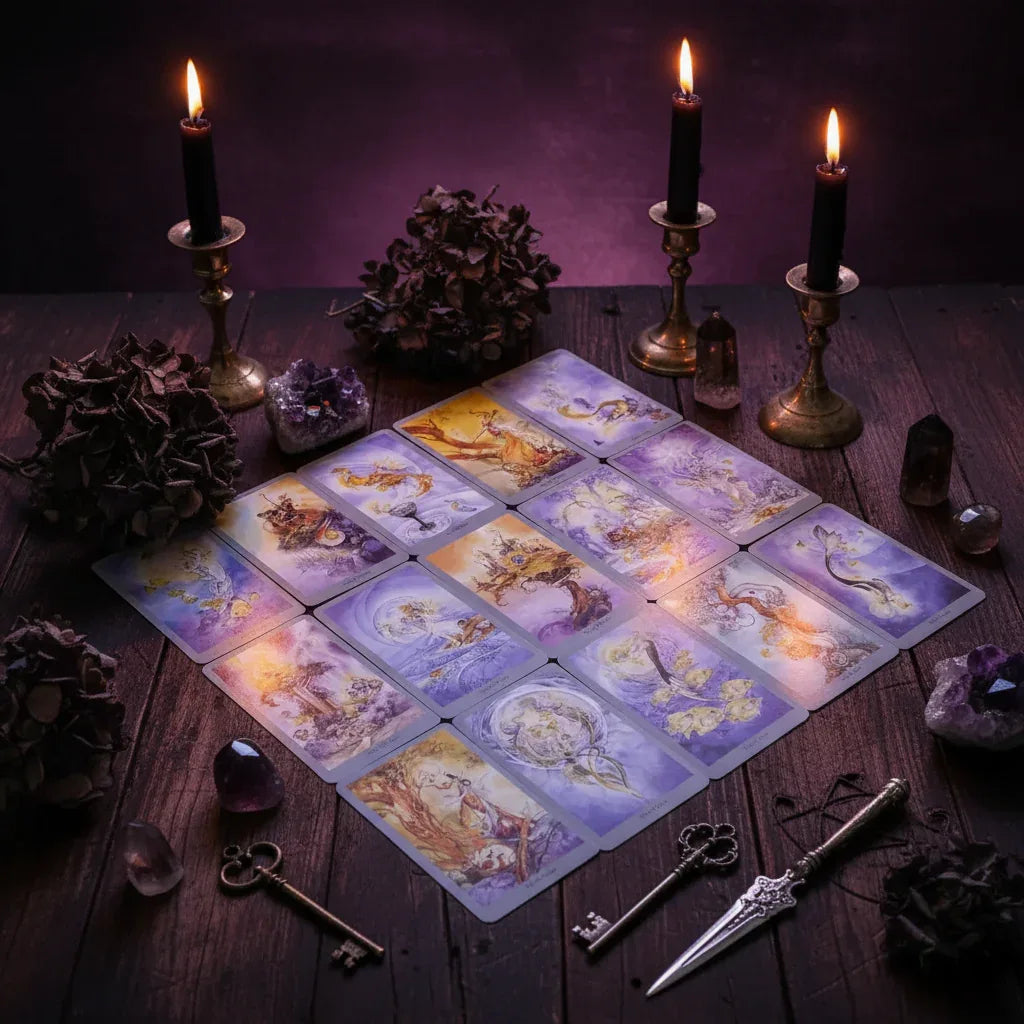 Witches Tarot Cards - Sorceress Sanctuary C-A-D-B