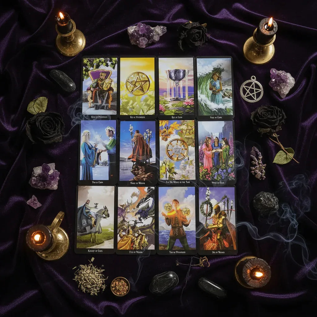 Witches Tarot Cards - Sorceress Sanctuary C-A-D-B