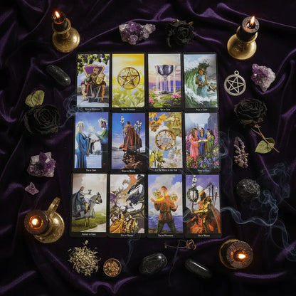 Witches Tarot Cards - Sorceress Sanctuary C-A-D-B