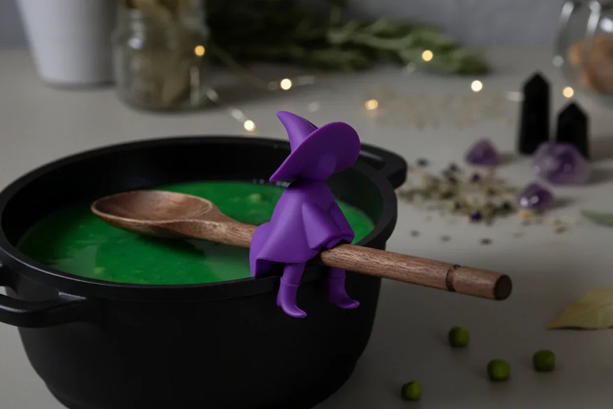 Wizard Spoon Rest - Sorceress Sanctuary Purple