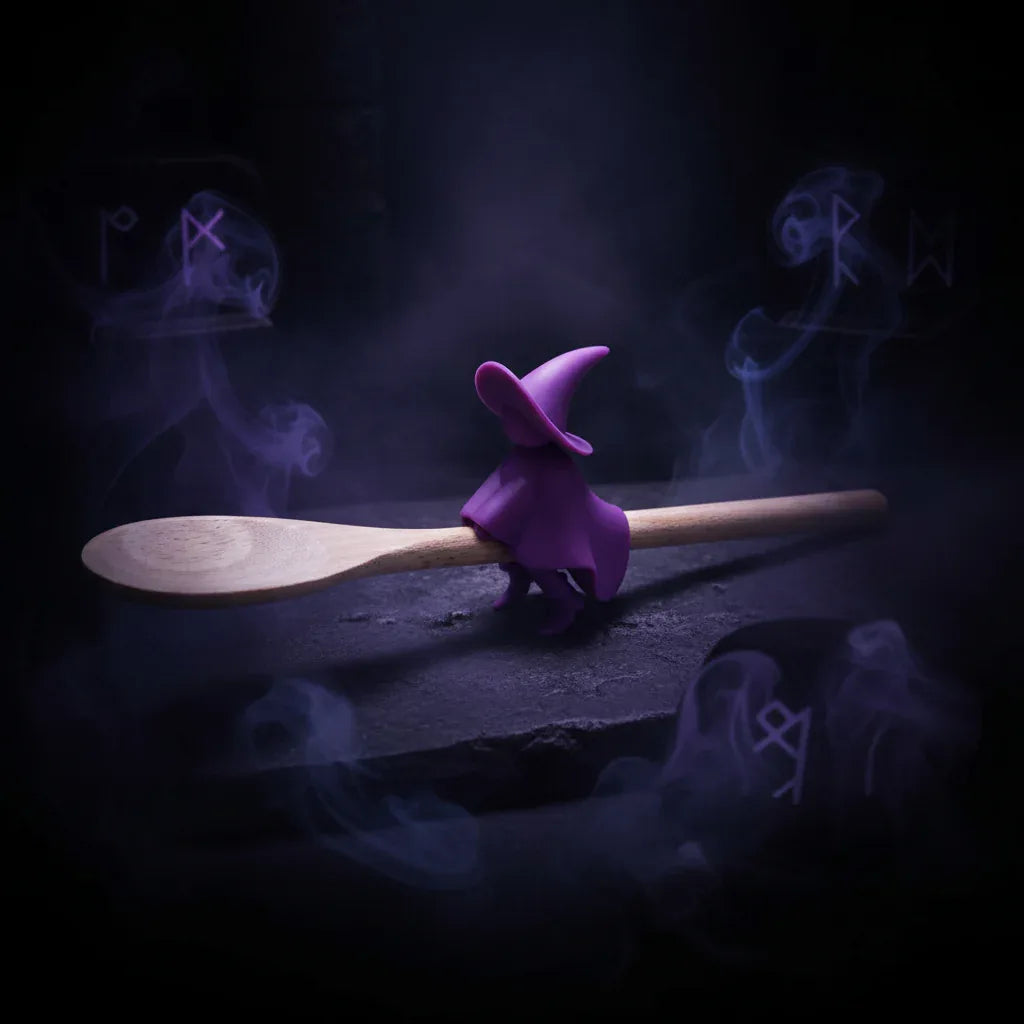 Wizard Spoon Rest - Sorceress Sanctuary Purple