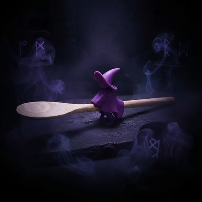 Wizard Spoon Rest - Sorceress Sanctuary Purple