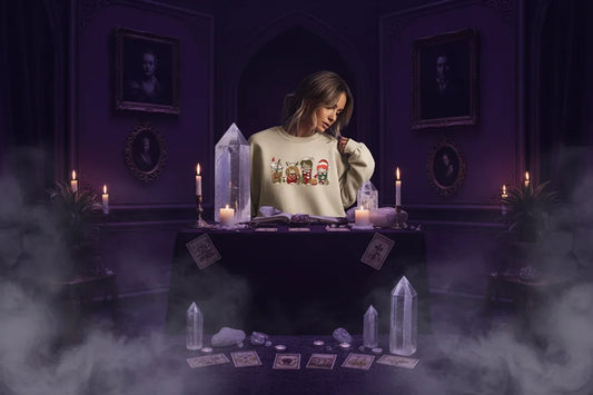 Wizard Sweatshirt - Sorceress Sanctuary Black / XS-Black / S-Black / M-Black / L-Black / XL