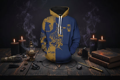 Wizarding Hoodie - Sorceress Sanctuary Red and yellow / XS-Red and yellow / S-Red and yellow / M-Red and yellow / L-Red and yellow / XL